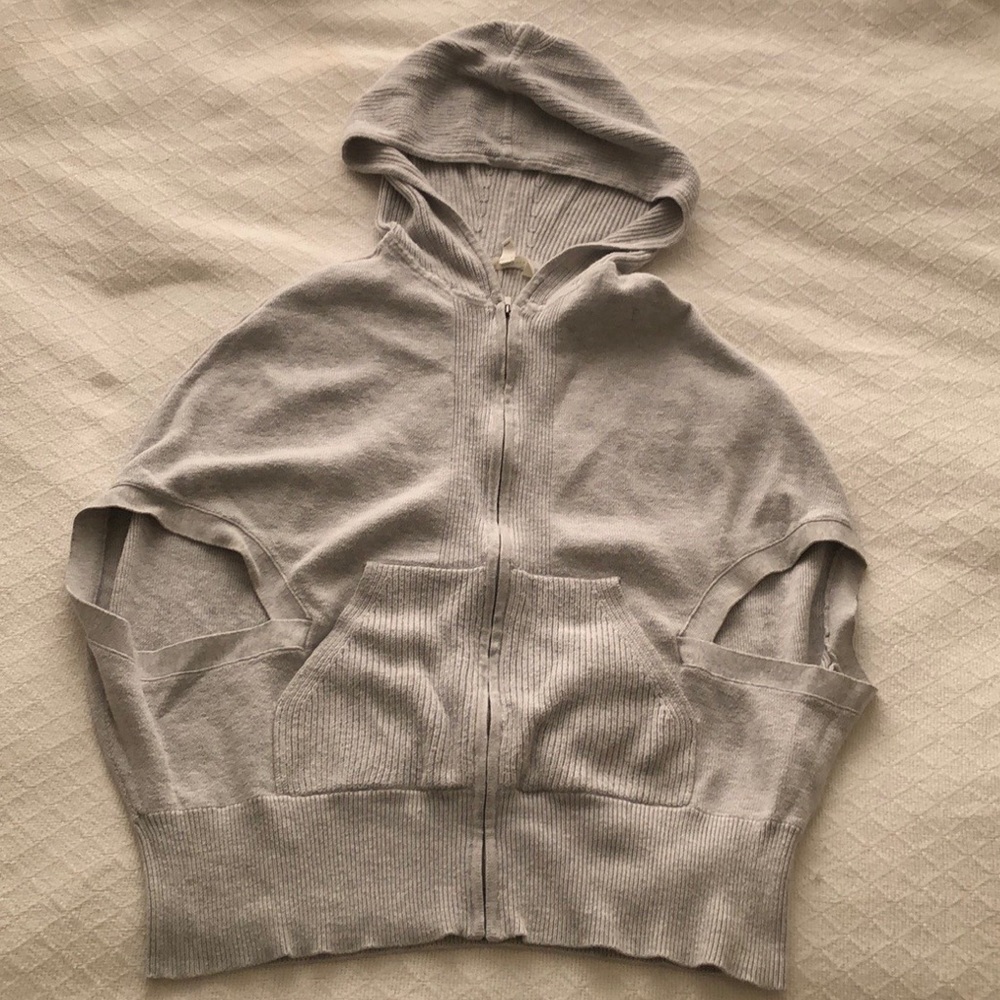 Banana Republic Light Gray Cocoon Sweater